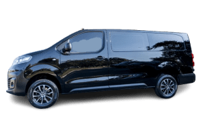 Aluguel de minivan executiva com motorsta em SP